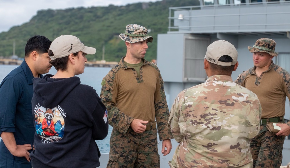 Army and Marine Corps Team Up for Training in Okinawa