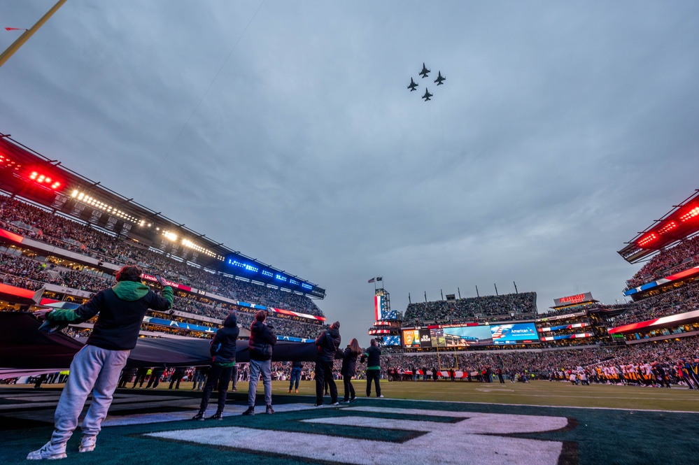 177th Fighter Wing Flyover Pittsburgh Steelers vs. Philadelphia Eagles