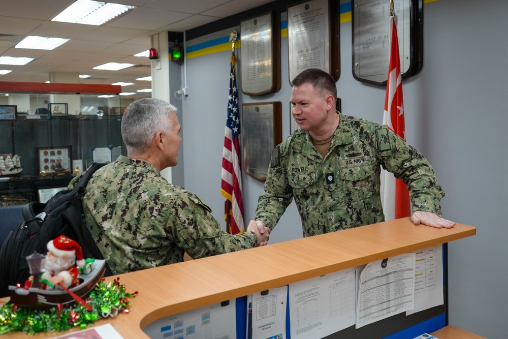 Deputy Commander, Military Sealift Command Visits COMLOG WESTPAC, December 12, 2024