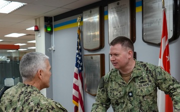 Deputy Commander, Military Sealift Command Visits COMLOG WESTPAC, December 12, 2024