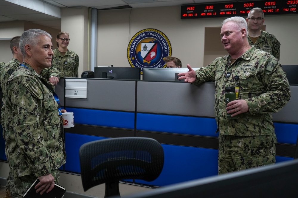 Deputy Commander, Military Sealift Command Visits COMLOG WESTPAC, December 12, 2024