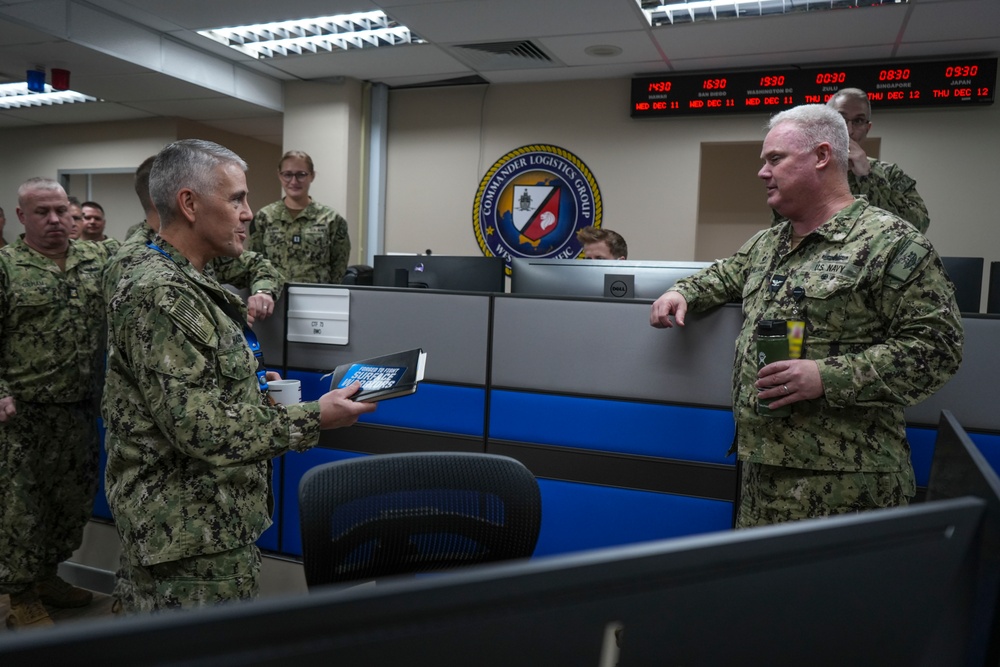 Deputy Commander, Military Sealift Command Visits COMLOG WESTPAC, December 12, 2024