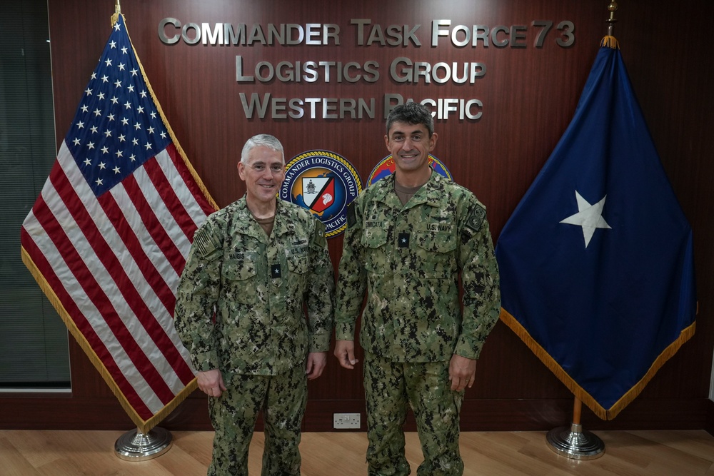 Deputy Commander, Military Sealift Command Visits COMLOG WESTPAC, December 12, 2024