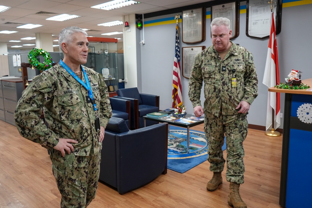 Deputy Commander, Military Sealift Command Visits COMLOG WESTPAC, December 12, 2024