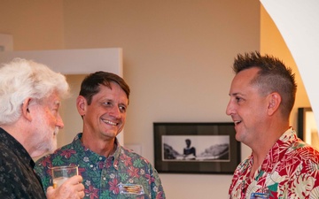 Senior Military Commanders in Guam Host Nimitz House Holiday Party 2024