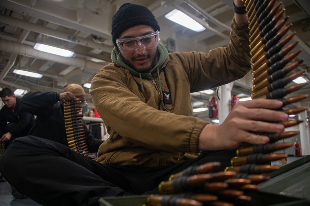 Live Fire Exercise aboard USS America (LHA 6)