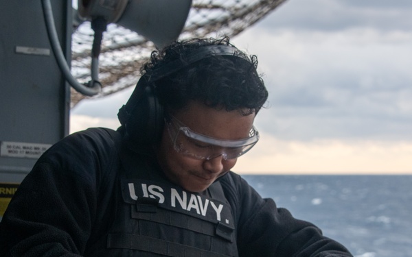 Live Fire Exercise aboard USS America (LHA 6)