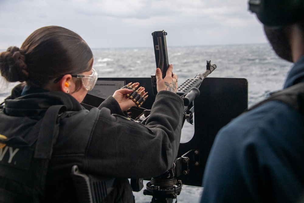 Live Fire Exercise aboard USS America (LHA 6)