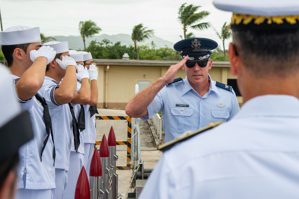 Deputy 36th Wing Attends Luncheon Hosted by the Republic of Korea Cruise Training Task Group