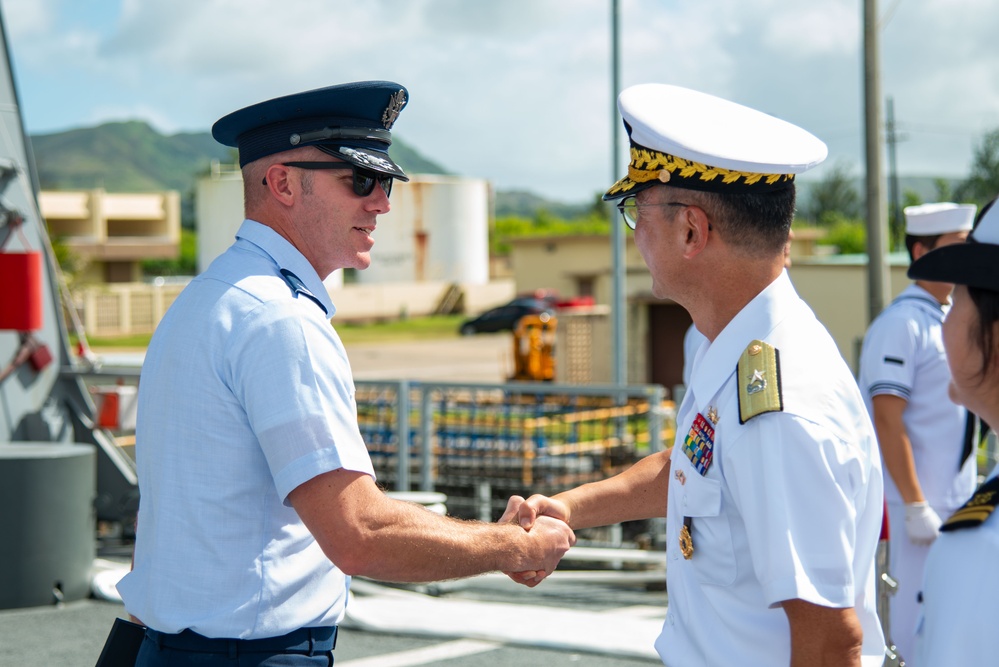 Deputy 36th Wing Attends Luncheon Hosted by the Republic of Korea Cruise Training Task Group