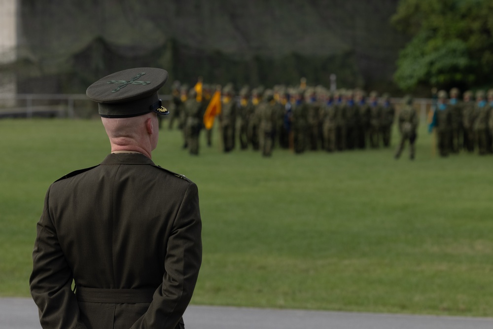 JGSDF 15th Brigade 14th Anniversary and Camp Naha 52nd Anniversary Ceremony