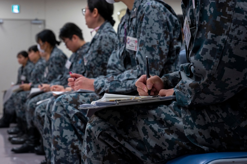 U.S, JASDF gather for a women's leadership engagement