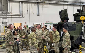 Army’s top sustainer, top operations officer in Europe visit APS-2 site in Mannheim