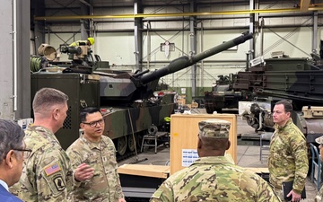 Army’s top sustainer, top operations officer in Europe visit APS-2 site in Mannheim