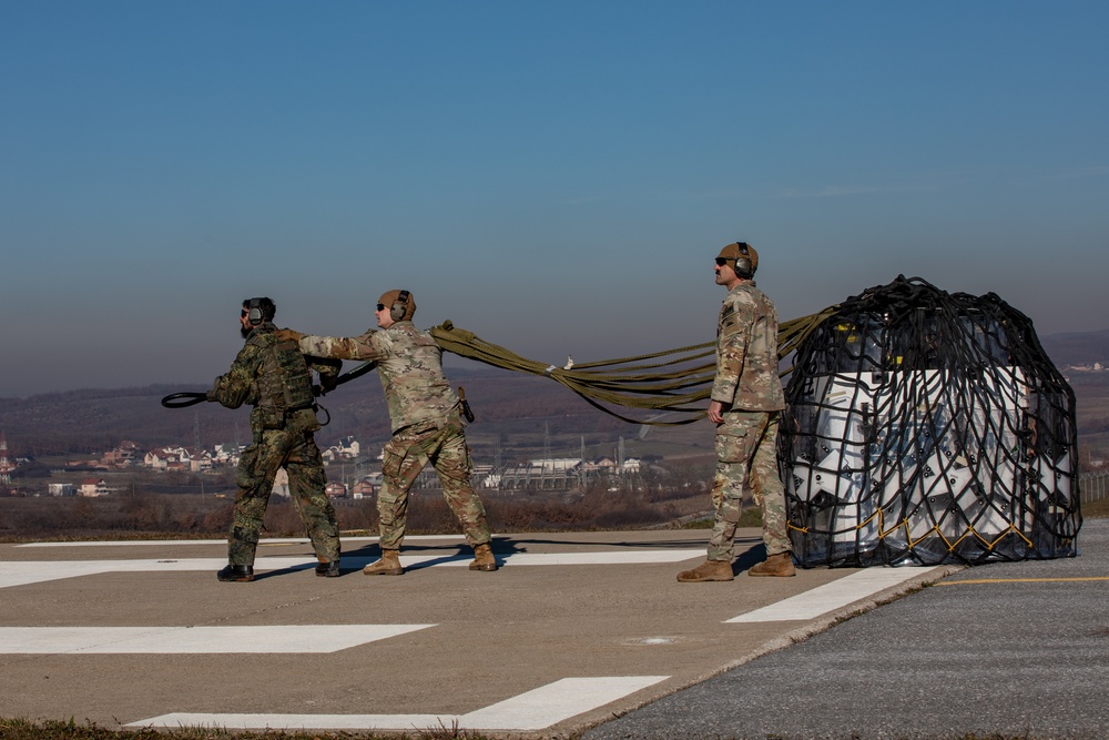 NATO-led KFOR 34 multinational soldiers train together to maintain interoperability