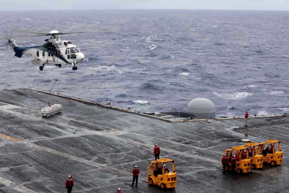 USS Carl Vinson (CVN 70) Conducts Routine Operations in the Philippine Sea