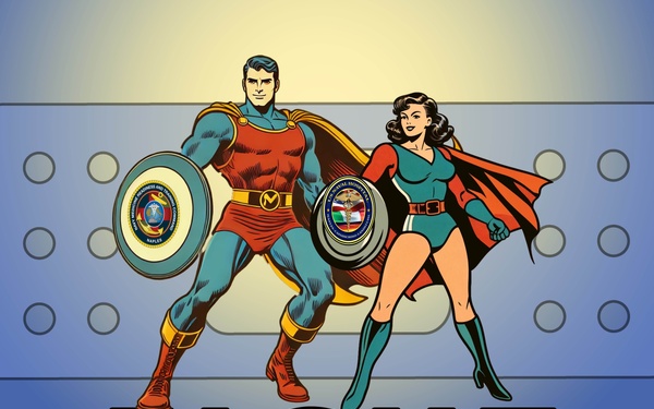 U.S. Naval Hospital Naples 2024 Fight the Flu Campaign Posters