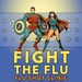 U.S. Naval Hospital Naples 2024 Fight the Flu Campaign Posters