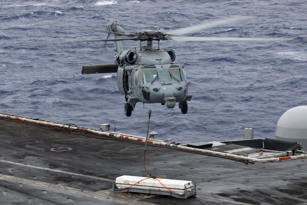 USS Carl Vinson (CVN 70) Conducts Routine Operations in the Philippine Sea