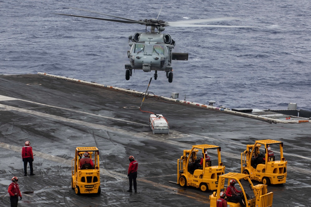 USS Carl Vinson (CVN 70) Conducts Routine Operations in the Philippine Sea