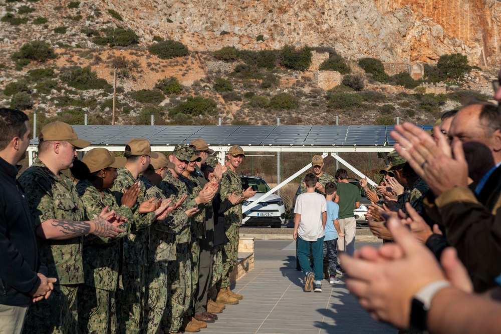 Cmdr. Kotora Departs NSA Souda Bay