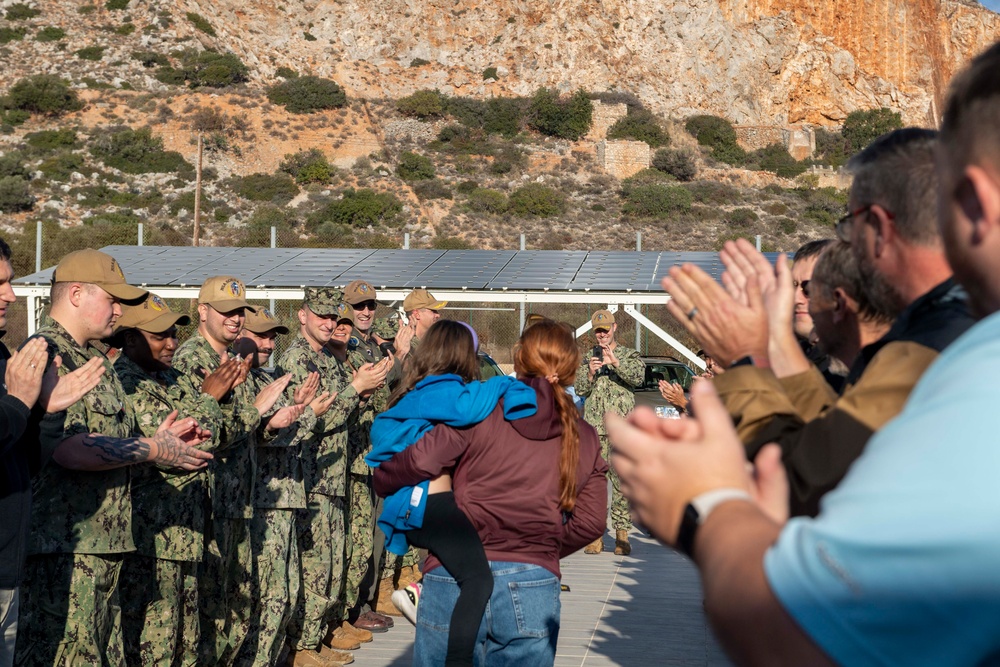 Cmdr. Kotora Departs NSA Souda Bay