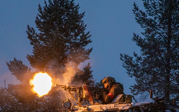 Swedish Arctic Rangers Train During Exercise Adamant Serpent 25