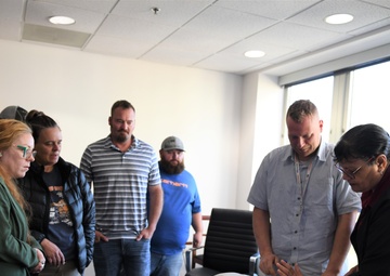 USACE Occupational Health Nurse certifies employees on life-saving procedures