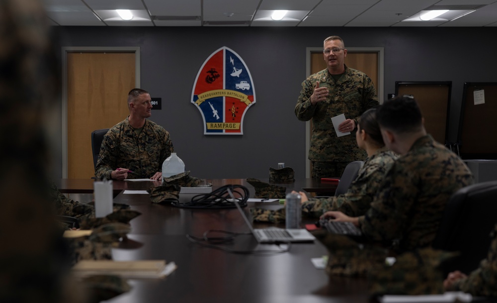 Headquarters Battalion, 2d Marine Division Commandants Retention Program