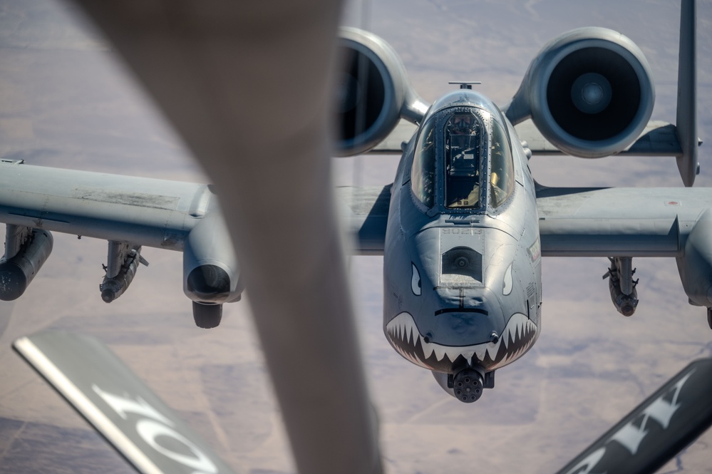 AFCENT A-10s fly “low and slow” over USCENTCOM AOR