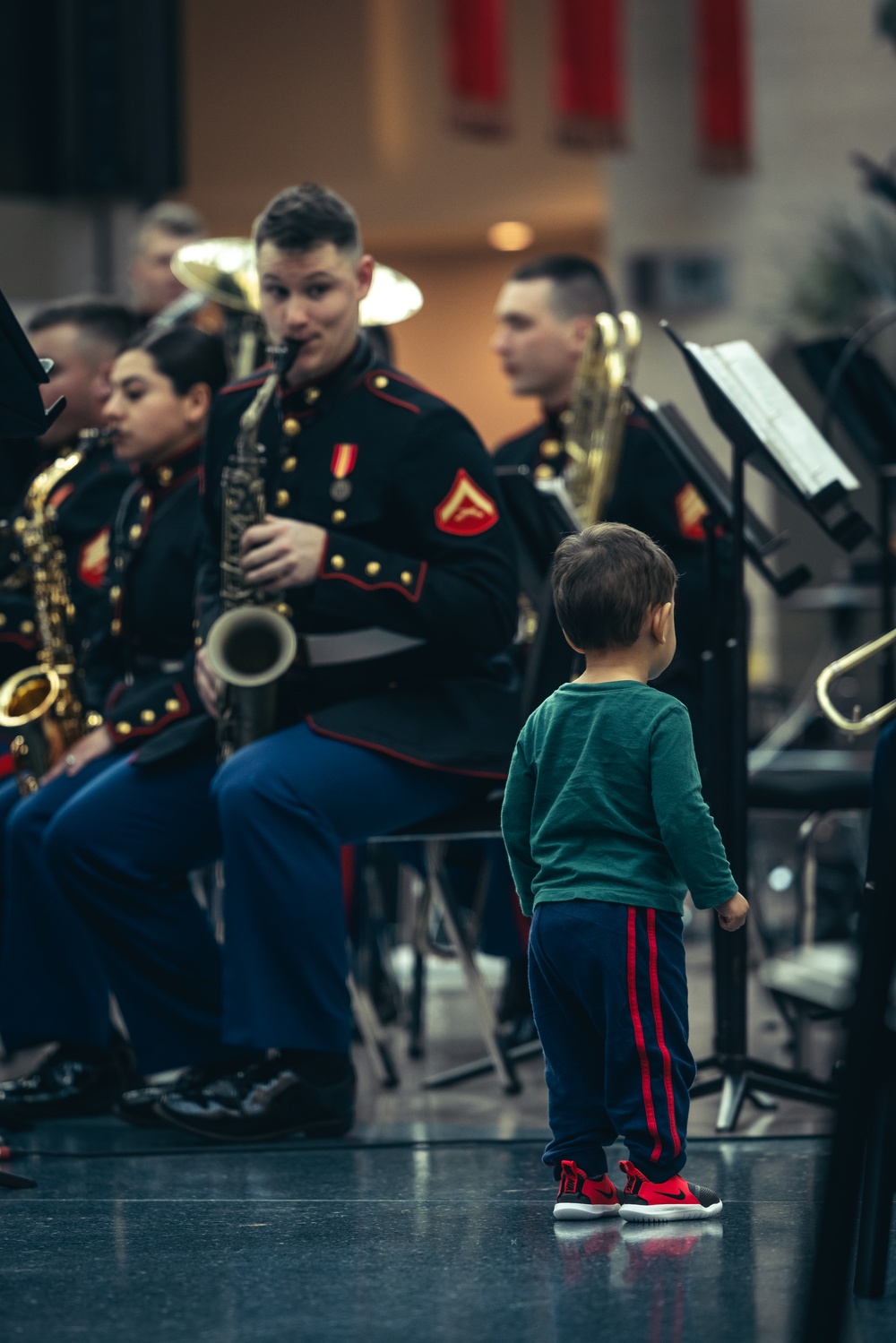 Marine Corps Quantico Band performs 2024 Holiday Concert