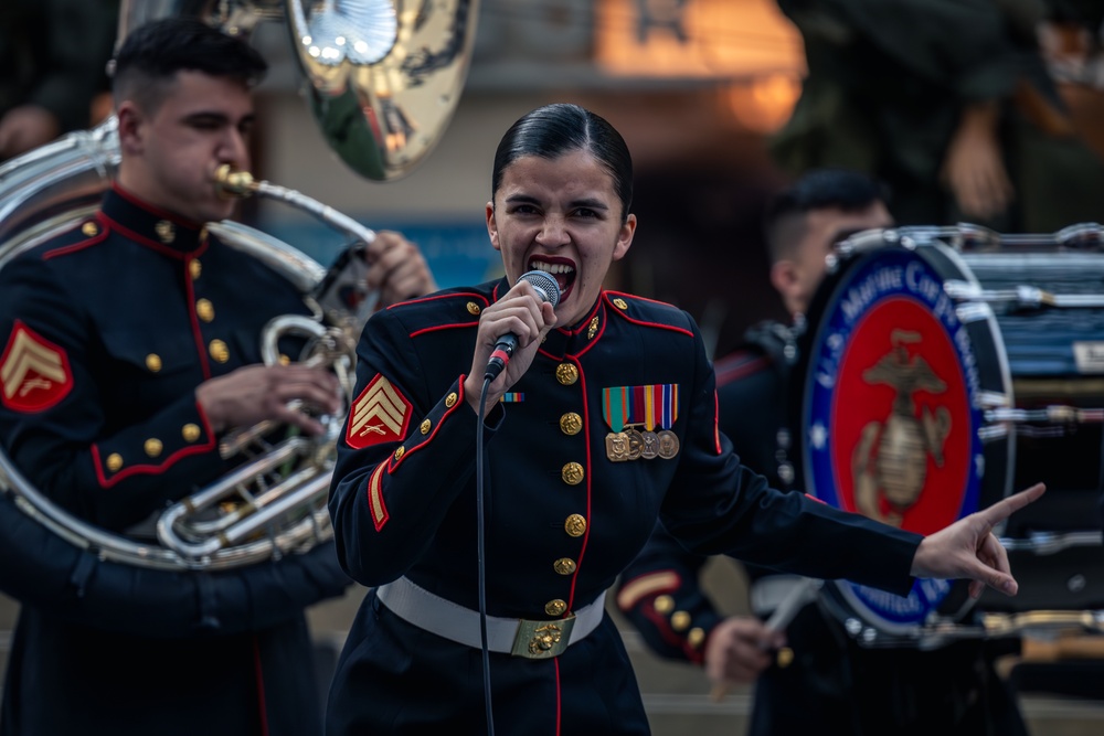 Marine Corps Quantico Band performs 2024 Holiday Concert