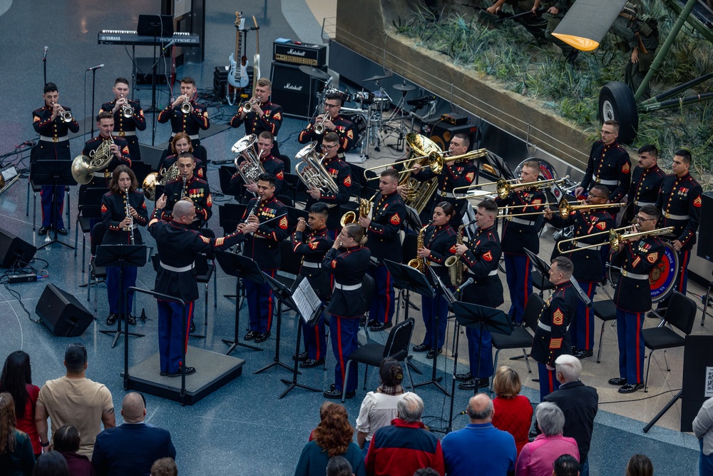 Marine Corps Quantico Band performs 2024 Holiday Concert