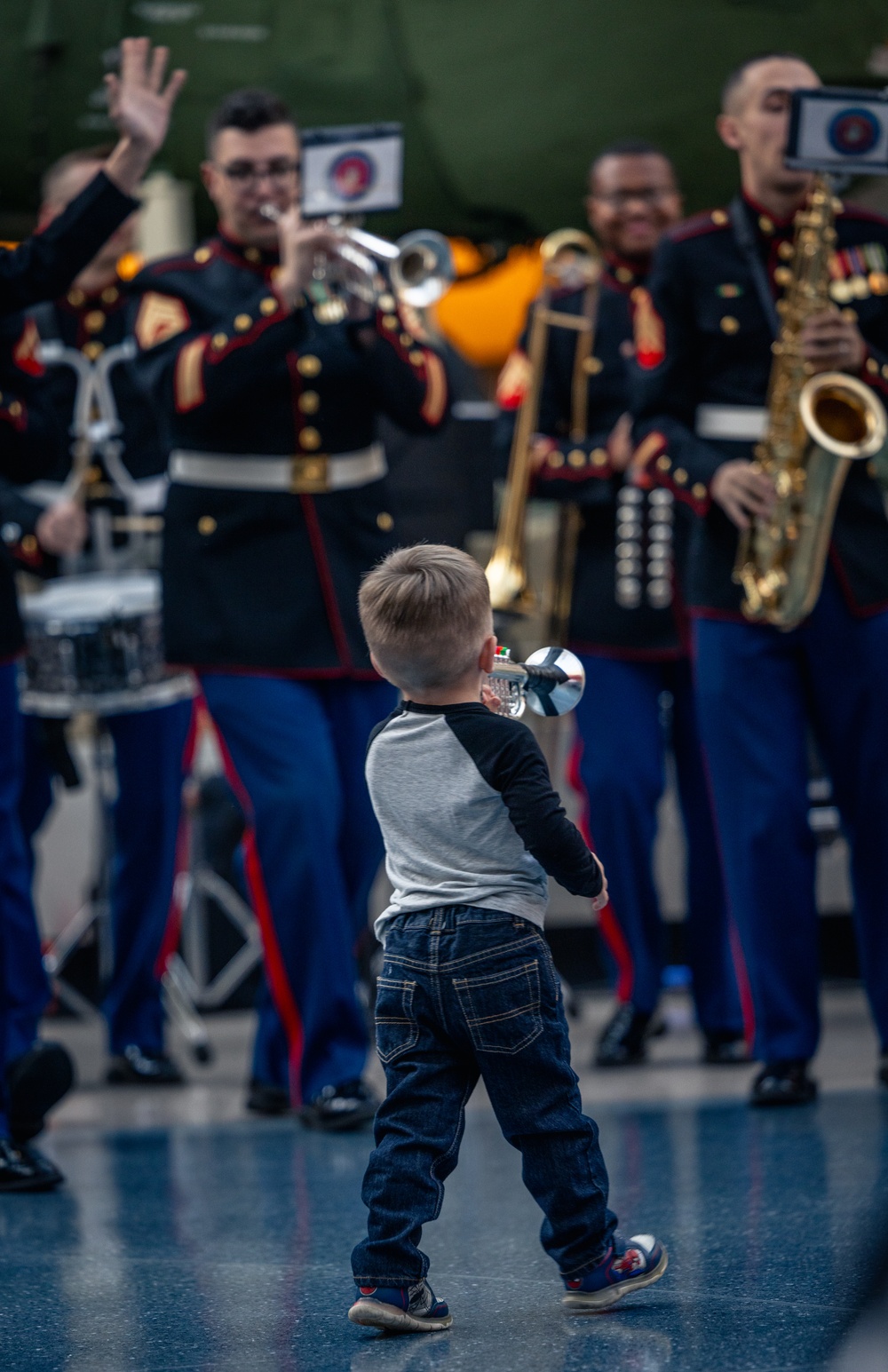 Marine Corps Quantico Band performs 2024 Holiday Concert