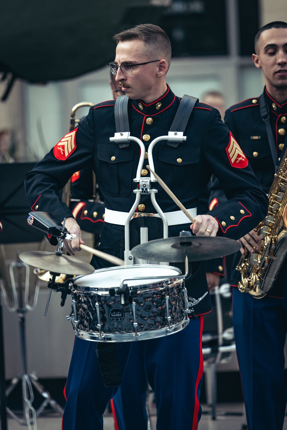 Marine Corps Quantico Band performs 2024 Holiday Concert