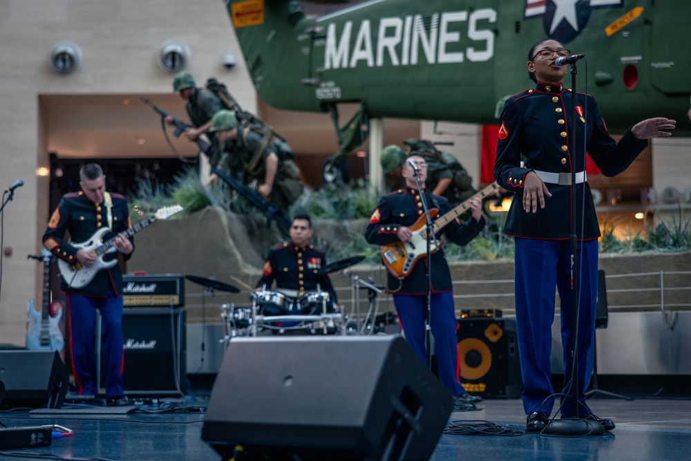 Marine Corps Quantico Band performs 2024 Holiday Concert