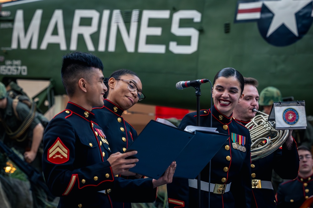 Marine Corps Quantico Band performs 2024 Holiday Concert