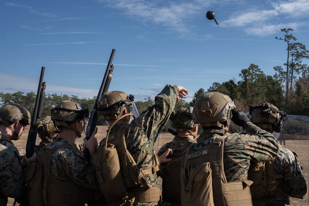 Marines train nonlethal tactics at EOTG