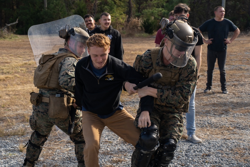 Marines train nonlethal tactics at EOTG