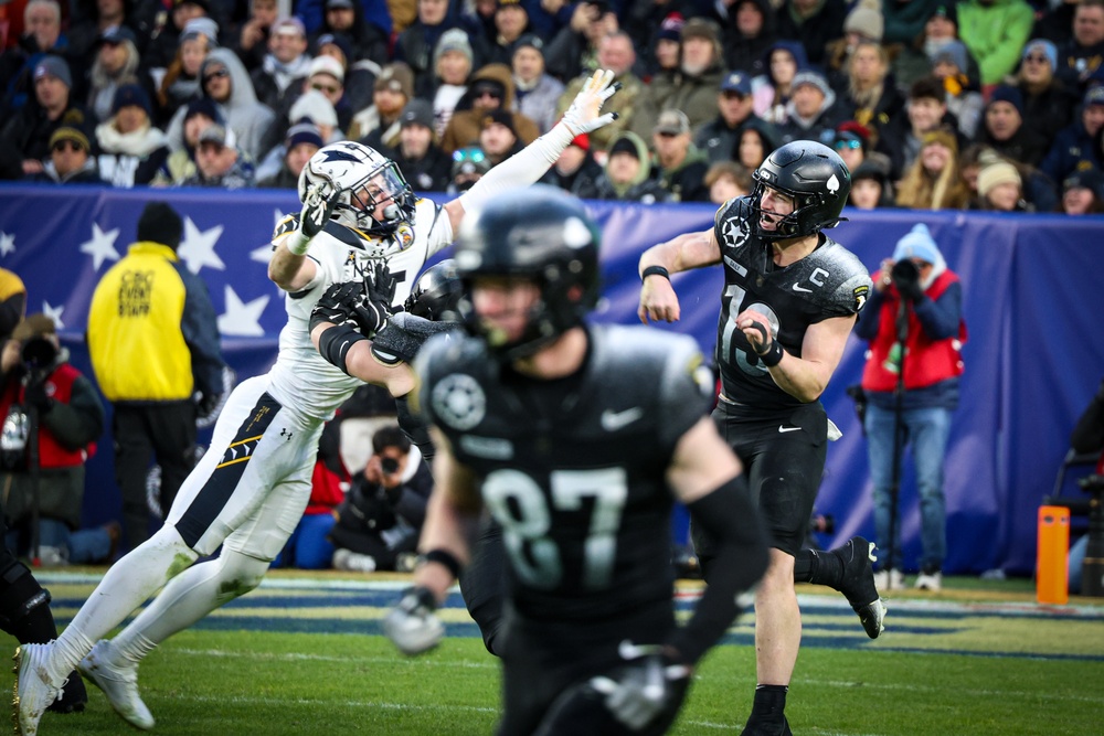 Army vs. Navy Game Football Players