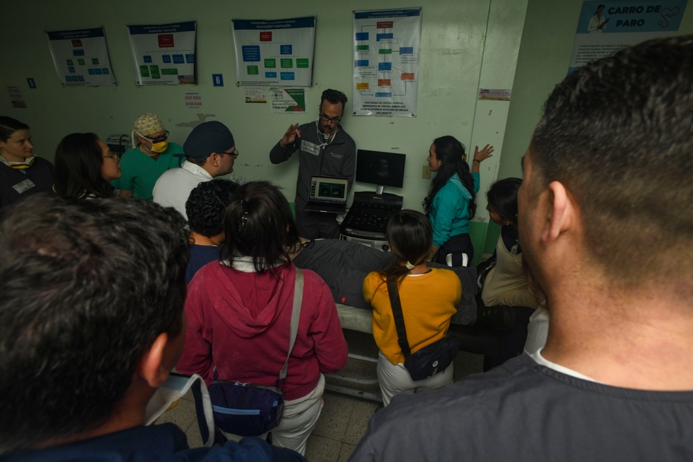 EMF-Kilo conducts its first Global Health Engagement  with Honduran healthcare professionals