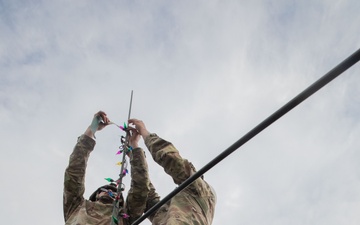 2nd Cavalry Regiment Decorates Convoy Vehicles for Holiday Dragoon Ride