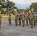 ALS Class 25-1 performs retreat ceremony at Robins AFB