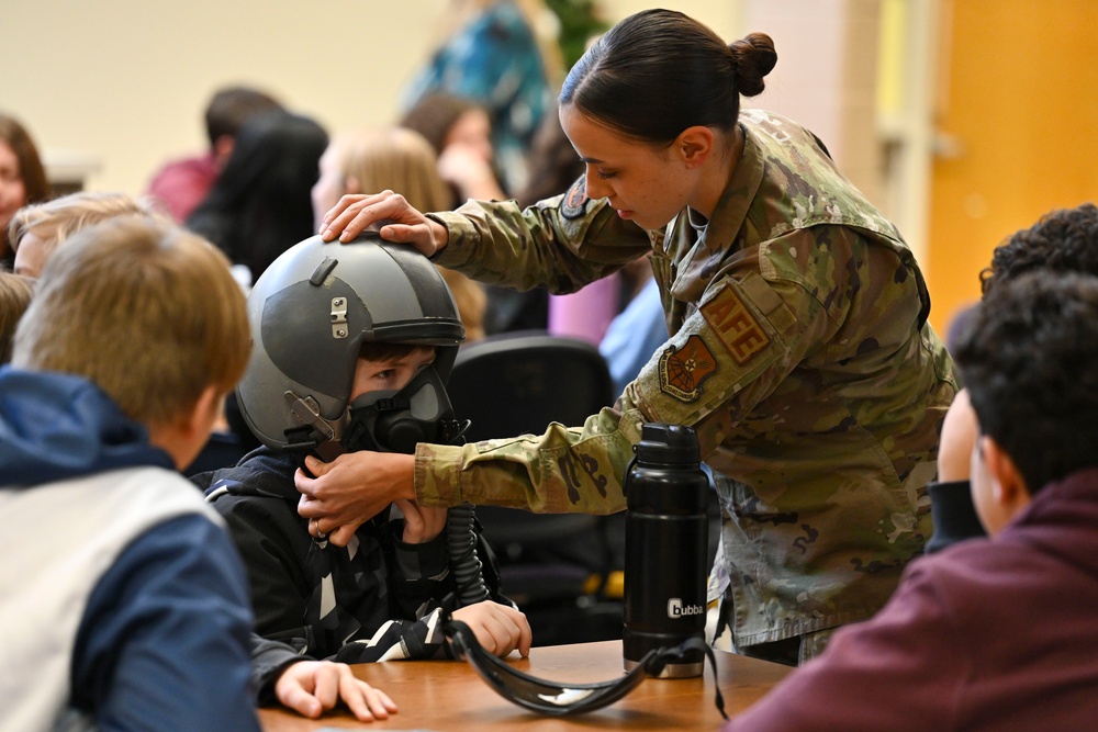 Ellsworth Raiders visit Douglas Middle School during career week