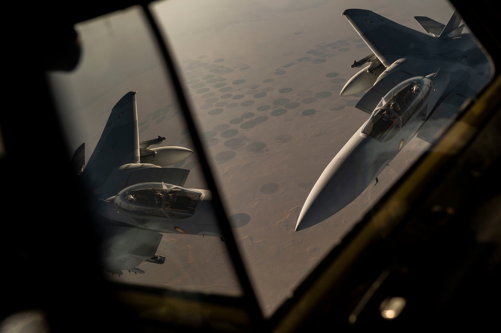 U.S. and partners refueled in support of Blue Sands Exercise