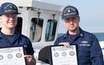 U.S. Coast Guard Cutter Angela McShan Holds Cuttermen Ceremony