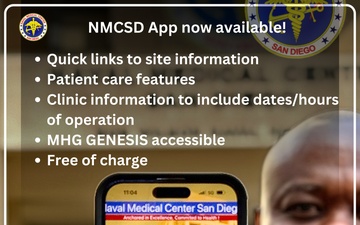 Naval Medical Center San Diego Launches Android Version of Mobile App