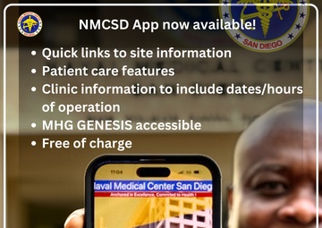 Naval Medical Center San Diego Launches Android Version of Mobile App