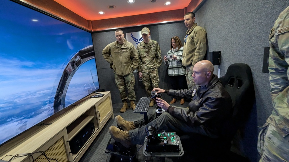 107th Attack Wing is Betting its $88,000 Flight Simulator Helps Recruiting Take Off