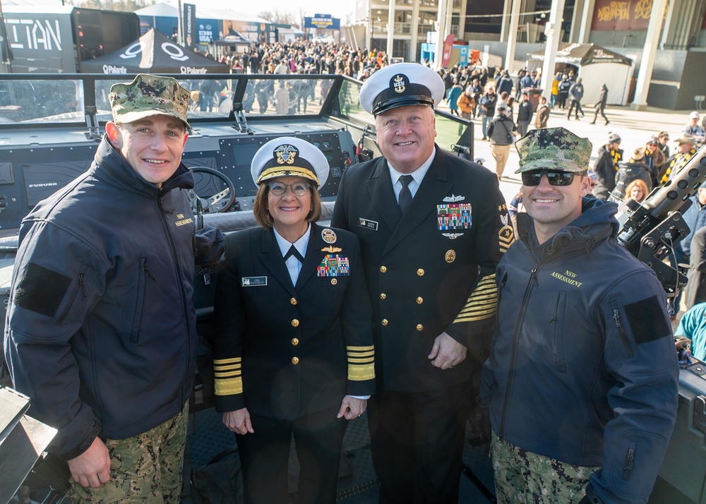 Naval Special Warfare at Army-Navy Football game